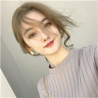 侧脸扎马尾辫女生头像(18张)