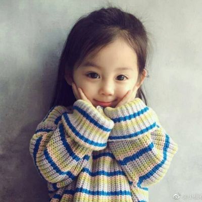 可爱真人小孩头像女生头像(24张)