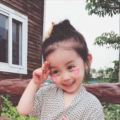 可爱真人小孩头像女生头像(24张)