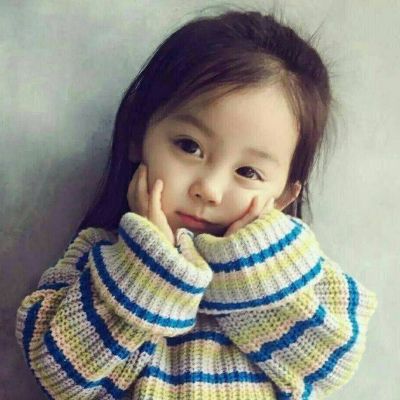 可爱真人小孩头像女生头像(24张)