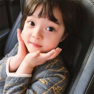 可爱真人小孩头像女生头像(24张)