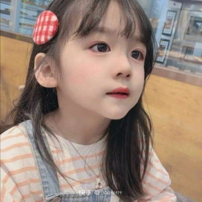 可爱真人小孩头像女生头像(24张)