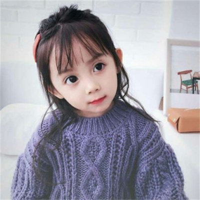 可爱真人小孩头像女生头像(24张)