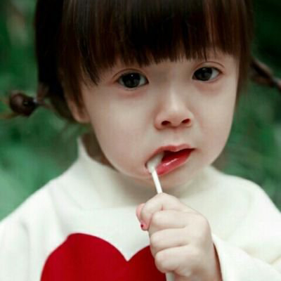 可爱真人小孩头像女生头像(24张)