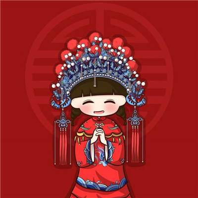 新郎新娘情侣头像(精选24张)