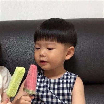 呆萌小孩情侣头像(精选22张)