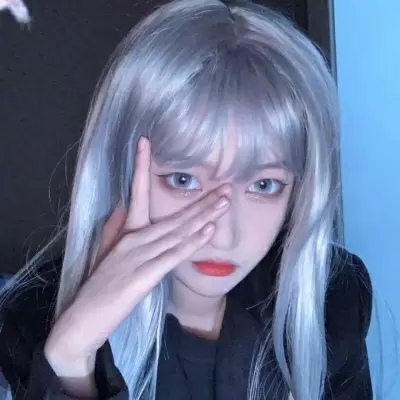 染头发的女生头像(精选30张)