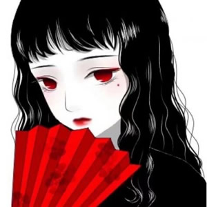 暗黑系超酷的女生头像(精选24张)