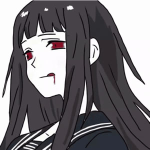 暗黑系超酷的女生头像(精选24张)