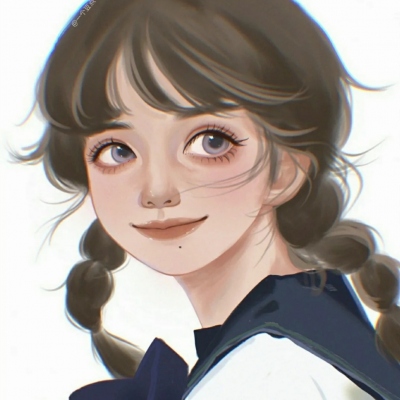 微信手绘女气质头像(精选18张)