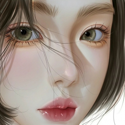 微信手绘女气质头像(精选18张)