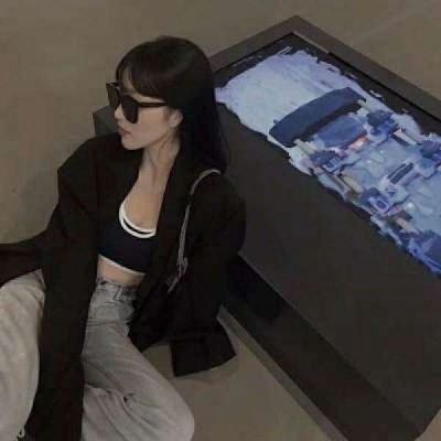 网红绿茶女头像(精选22张)