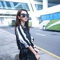 戴墨镜的稳重浪漫霸气女生头像(精选18张)