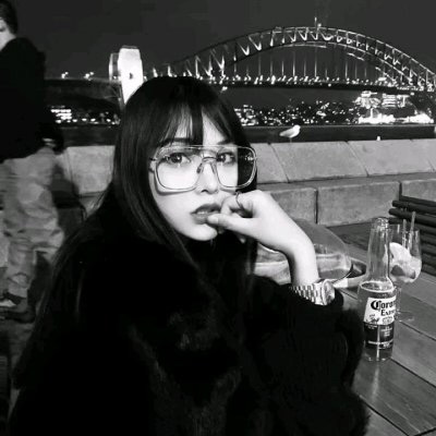 黑白御姐头像气质动漫(16张)