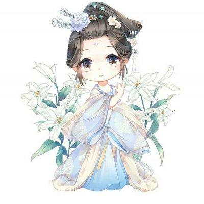 q版女生古风头像(24张)