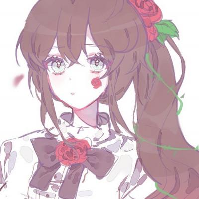 二次元卡通动漫可爱女生头像(精选24张)