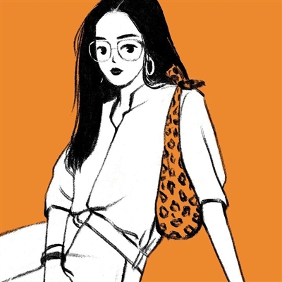 帅气可爱的女生头像卡通(精选24张)