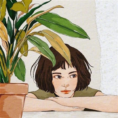 帅气可爱的女生头像卡通(精选24张)