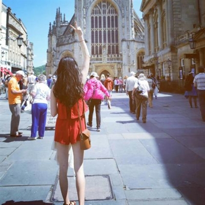 高清时尚的女生背影qq头像图片(18张)