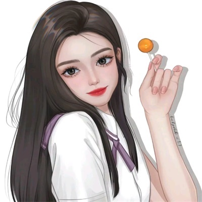 手绘高冷女生个性头像(24张)