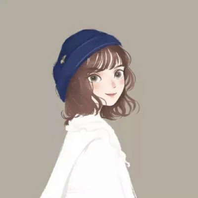 手绘高冷女生个性头像(24张)