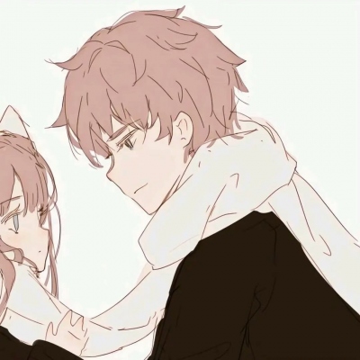 超甜超可爱的动漫情侣头像(22张)