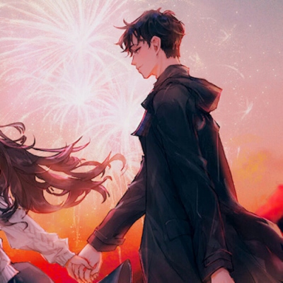 超甜超可爱的动漫情侣头像(22张)