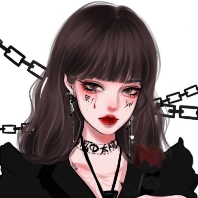 女人漫画图片霸气头像(精选28张)