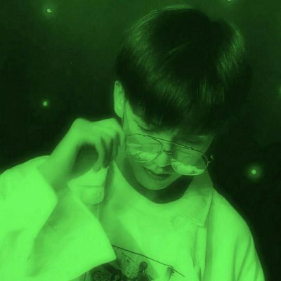 二次元绿色系男生头像(精选30张)