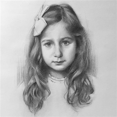 女人个性素描图片头像(精选14张)