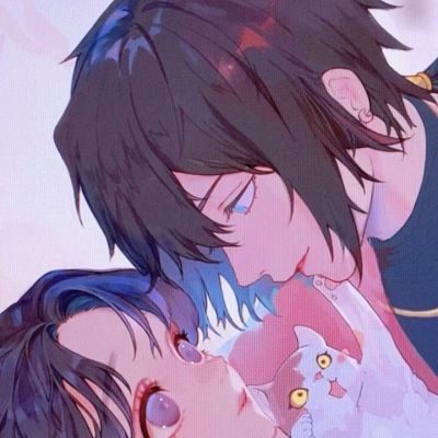 好看的动漫情侣头像图片一男一女真人(精选24张)