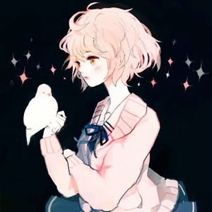 唯美可爱的动漫女头像(24张)