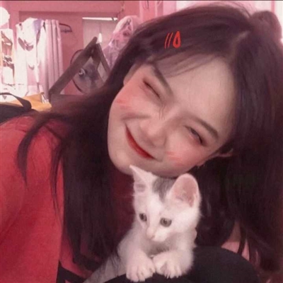 高清女生抱猫咪的头像(精选24张)