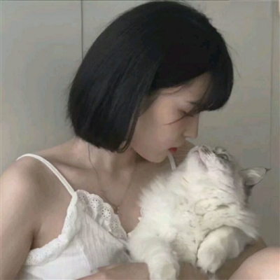 高清女生抱猫咪的头像(精选24张)