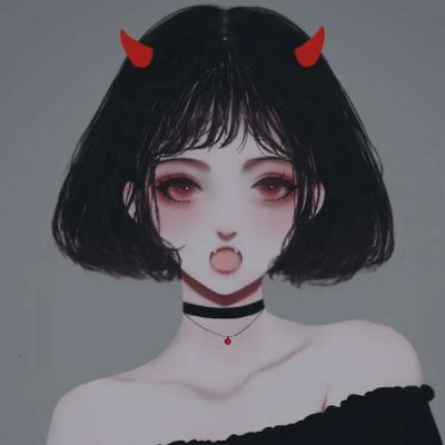 酷酷可爱的小恶魔头像(精选16张)