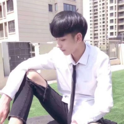 小清新白衬衫男生头像图片(22张)