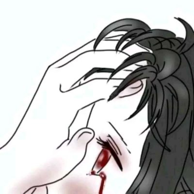 高清二次元黑暗系情侣头像一对两张(20张)