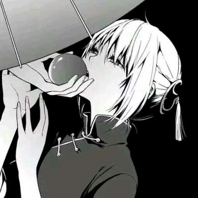 高清二次元黑暗系情侣头像一对两张(20张)