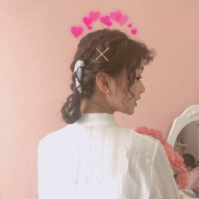少女心图片粉色头像(共20张)