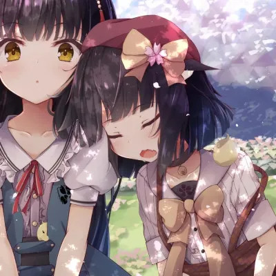 2023最火姐妹头像(精选22张)