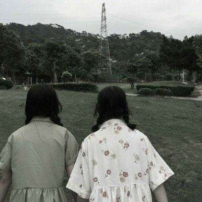 森系姐妹头像两张一人一张(精选16张)