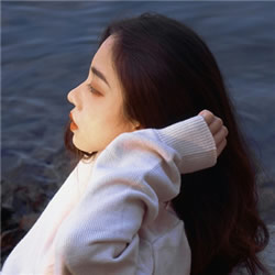 女生个性好看的侧脸扣扣头像(16张)