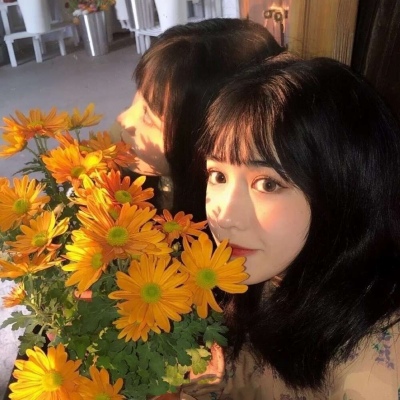 橘色系头像女原宿风(共18张)