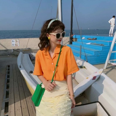 橘色系头像女原宿风(共18张)