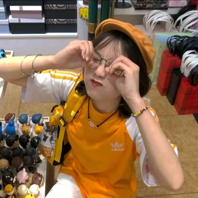 橘色系头像女原宿风(共18张)