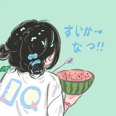 可爱又甜蜜动漫情侣头像(共18张)