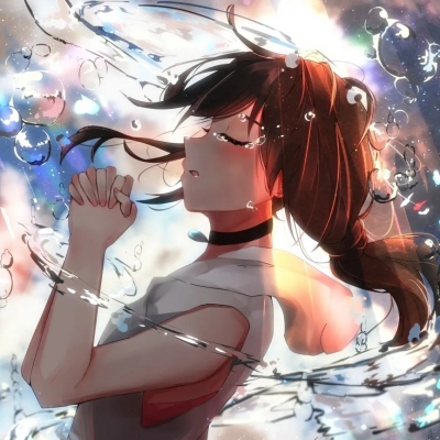 女生流泪伤感头像动漫(优选20张)