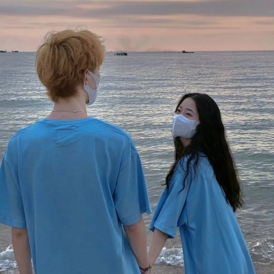 2023最潮最火情侣头像(20张)