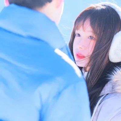 2023最潮最火情侣头像(20张)