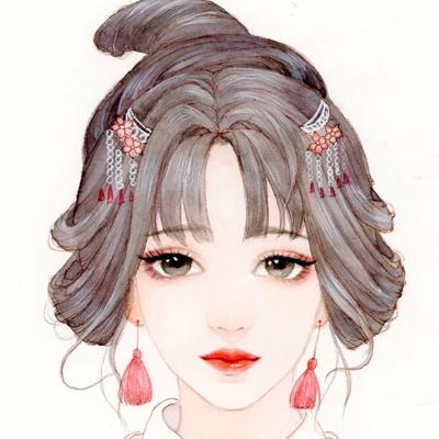 唯美手绘古风美女头像大全(精选18张)